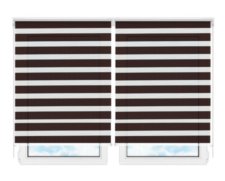 Рулонные шторы мини День Ночь Латина 1307 цена. Купить в «Мастерская Жалюзи»